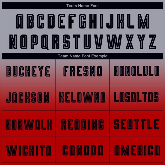 Benutzerdefinierte grau schwarz-rot Sublimation Langarm Fade Fashion Fußball Uniform Jersey