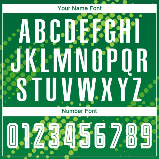 Benutzerdefiniertes Neongrün-Weiß-Kelly-Grün-Sublimations-Fußballtrikot