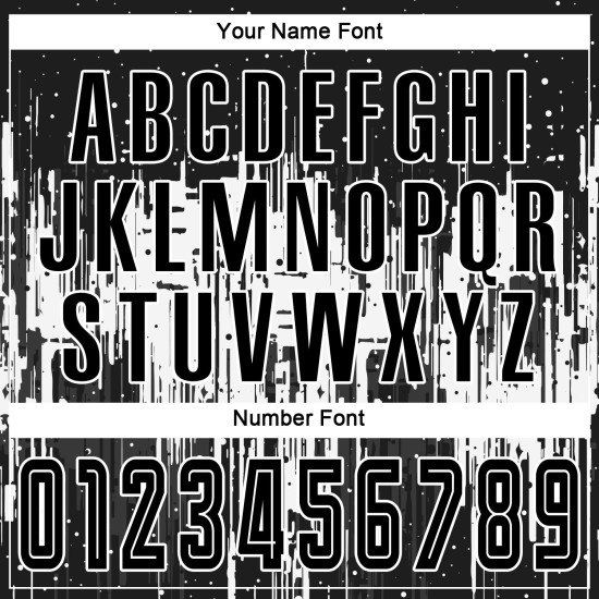 Benutzerdefiniertes weiß-schwarzes Sublimations-Fußballtrikot