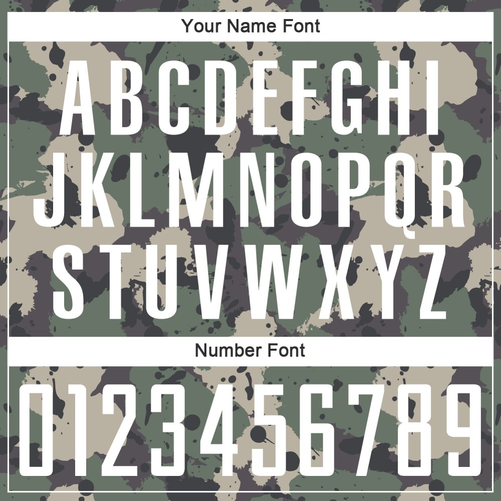 Benutzerdefinierte Camo Weiß-Schwarz Sublimation Salut an den Dienst Fußball Uniform Trikot Benutzerdefinierte Camo Weiß-Schwarz Sublimation Salut an den Dienst Fußball Uniform Trikot
