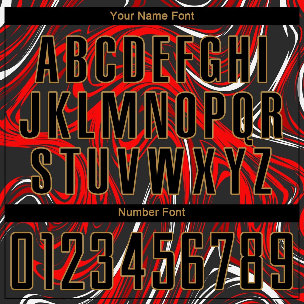 Benutzerdefinierte Figur Schwarz-Altgold Sublimation Fußball Uniform Trikot Benutzerdefinierte Figur Schwarz-Altgold Sublimation Fußball Uniform Trikot