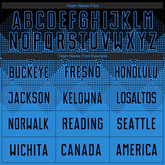 Benutzerdefiniertes puderblau-schwarzes Sublimations-Fußballtrikot