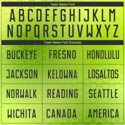 Benutzerdefiniertes neongrünes und schwarzes Sublimations-Fußballtrikot