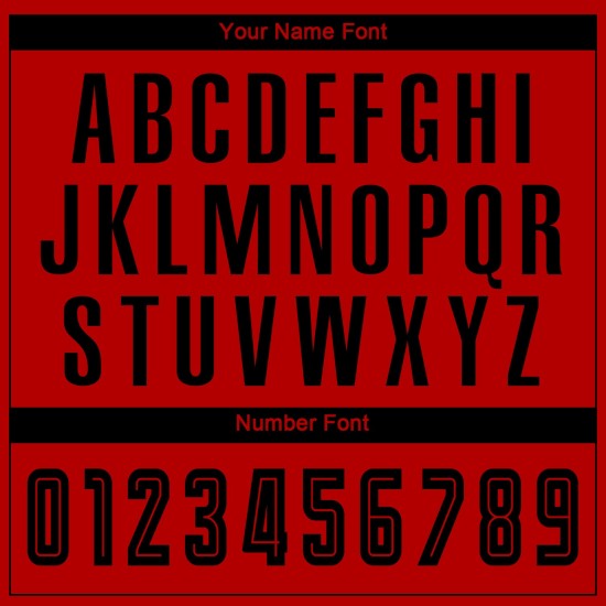 Benutzerdefiniertes rot-schwarzes Sublimations-Fußballtrikot