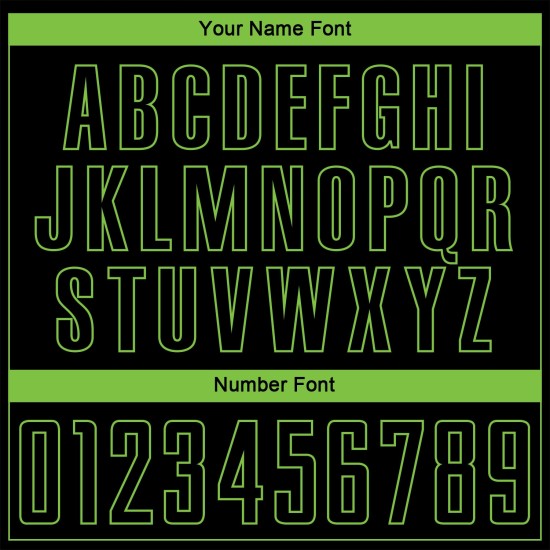 Benutzerdefiniertes schwarzes neongrünes Sublimations-Fußballtrikot