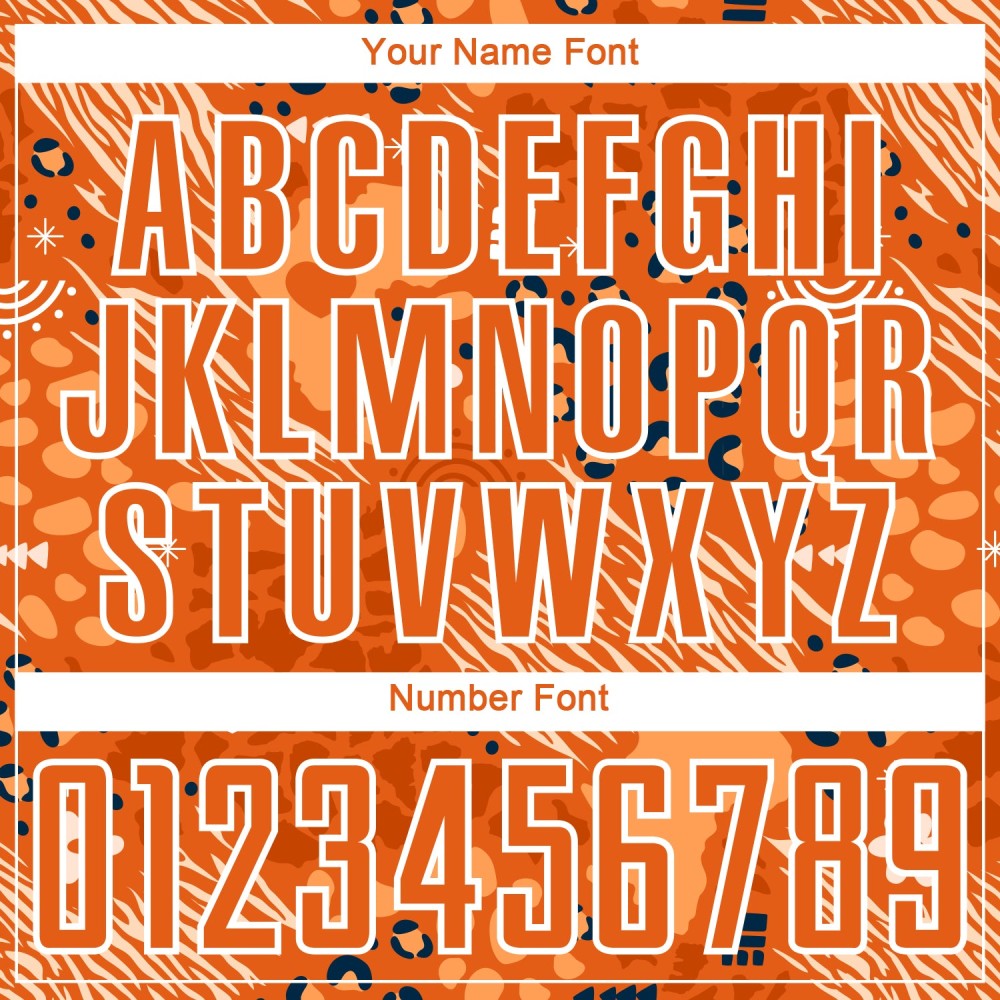 Benutzerdefiniertes Orange Bay Orange-Schwarzes Fußballtrikot mit afrikanischem Muster Benutzerdefiniertes Orange Bay Orange-Schwarzes Fußballtrikot mit afrikanischem Muster